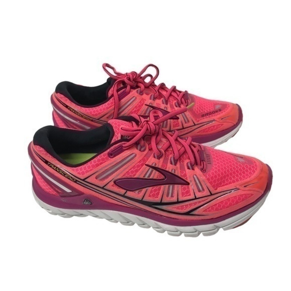 Brooks Transcend Road-Running Shoes - Women's size 9.5
Diva Pink/fuchsia/black